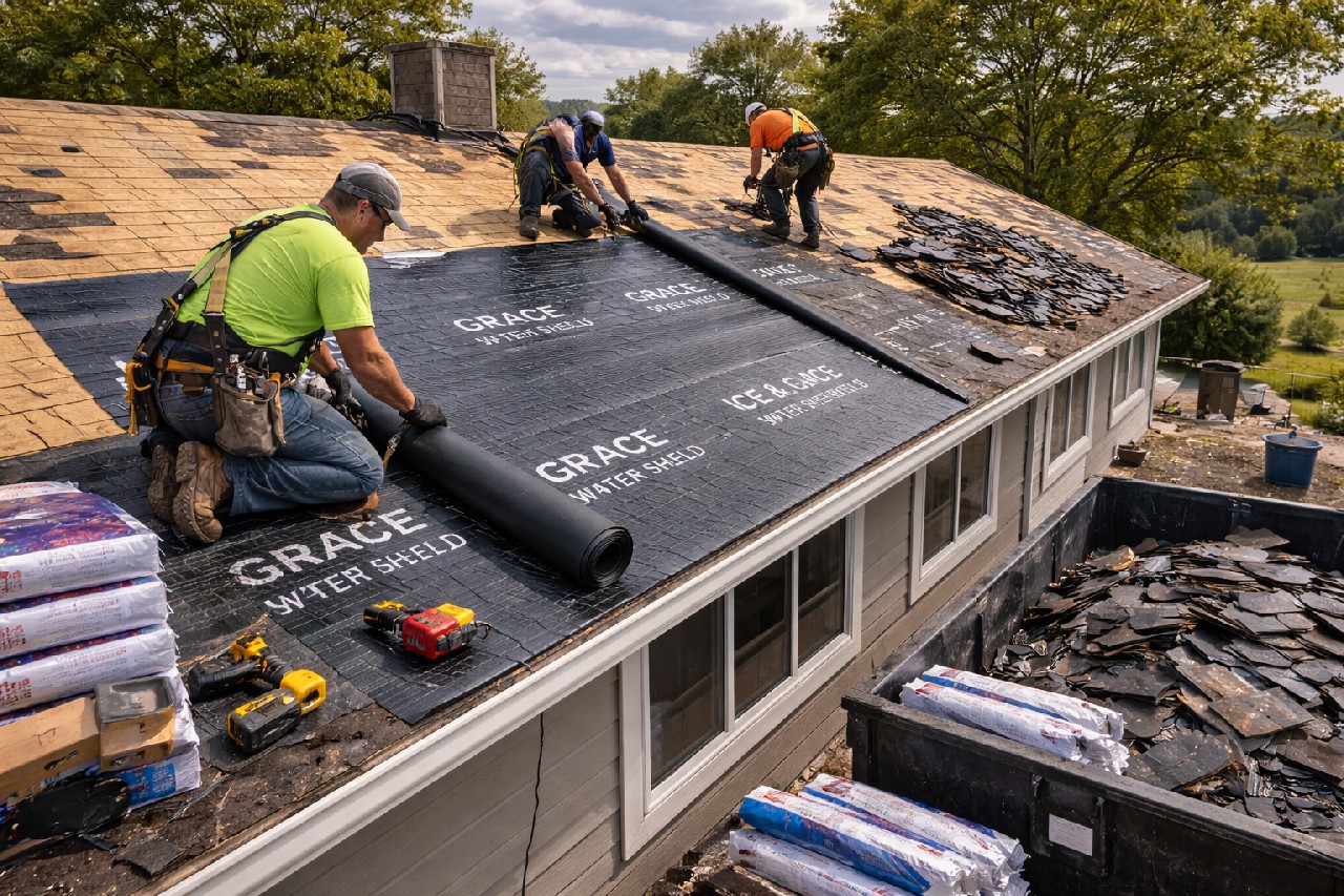 Winston-Salem Roofing service in West End